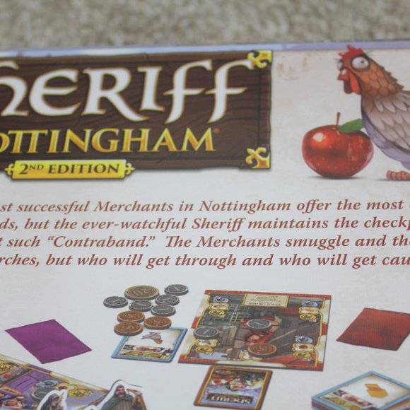 Sheriff of Nottingham 2nd Edition Board Game Merchants 14+ CMON NEW - Picture 5 of 7